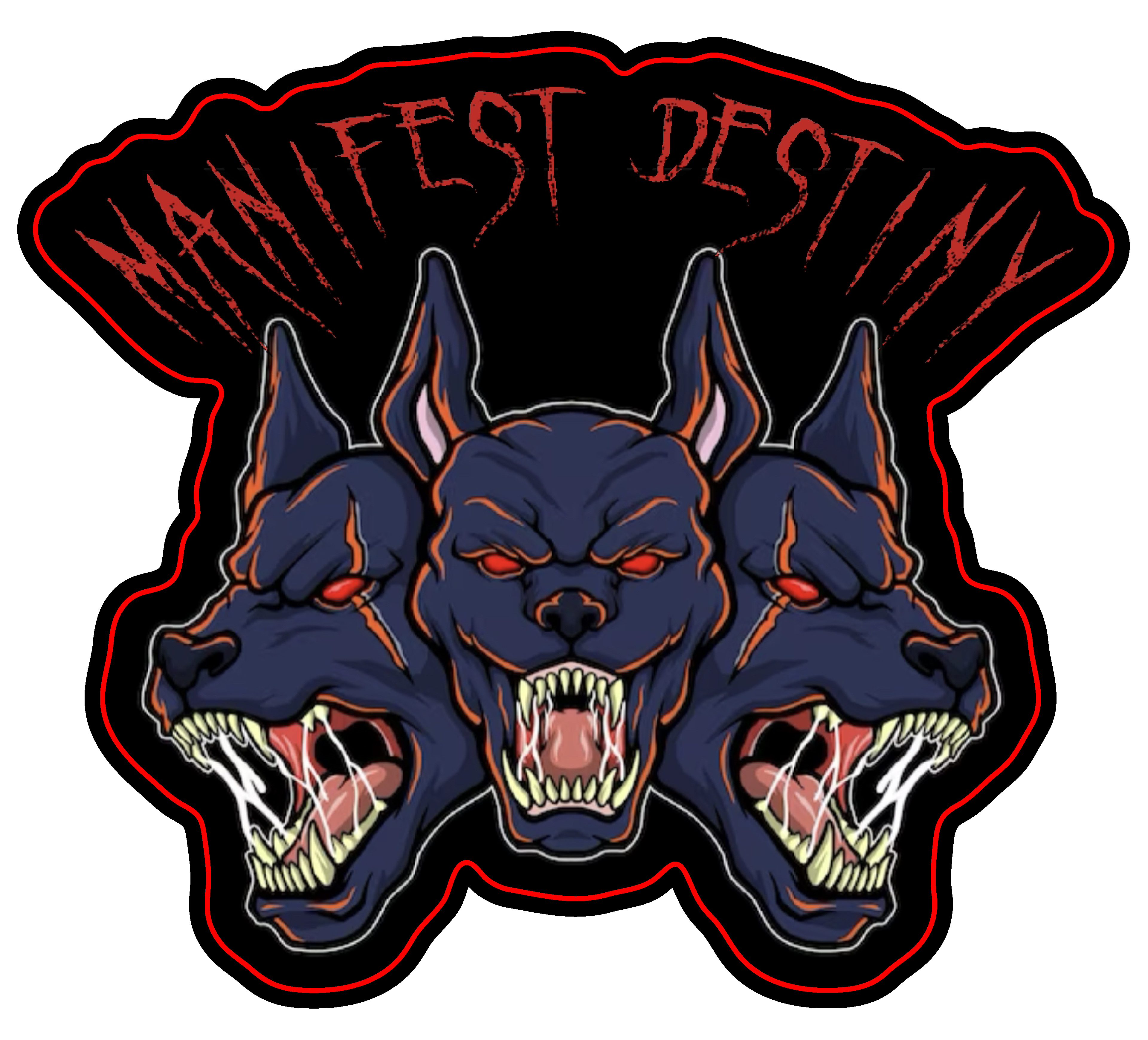 Cerberus Manifest Destiny Sticker